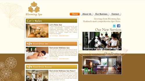 Blooming Spa Portfolio Image